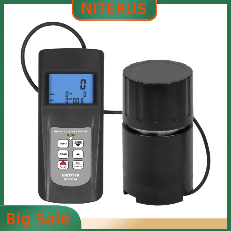 

Handheld Grain Moisture Meter Tester Can Testing 36 Kinds of Different Grains