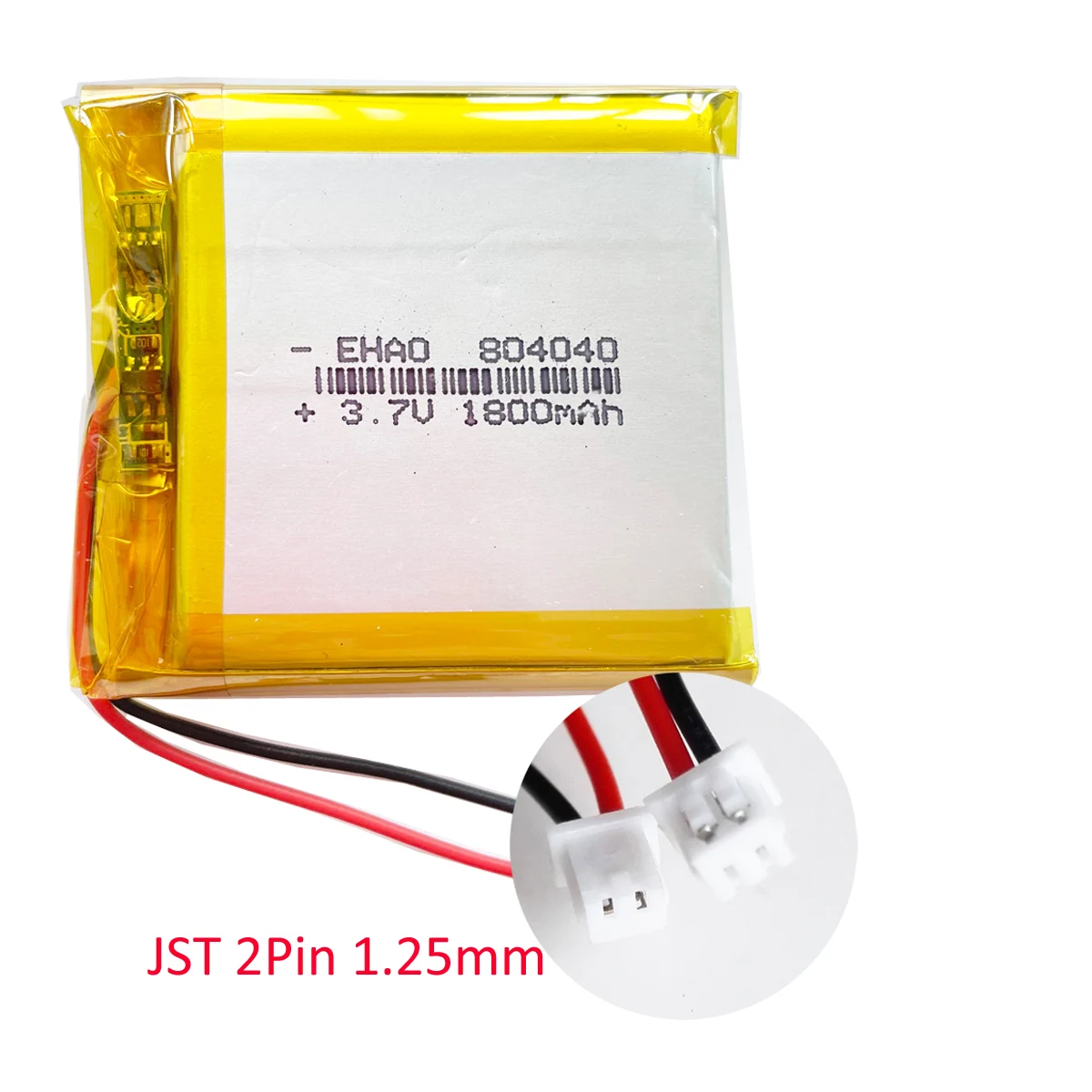 PON　804040 10 PCS 3.7V 1800m Li-Polymer LiPo Rechargeable Battery 804040 For
