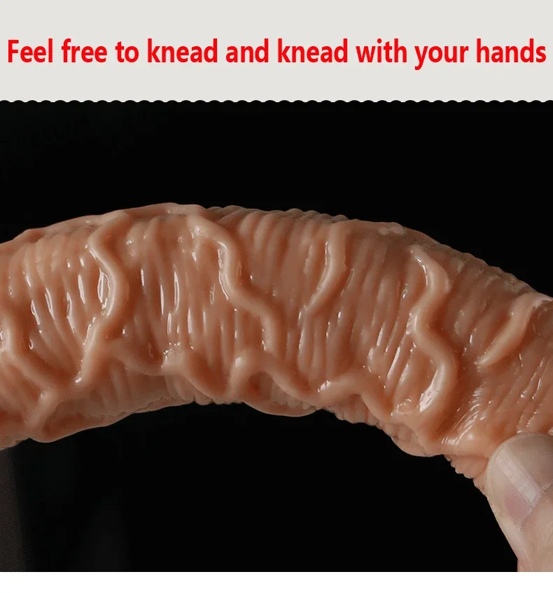 Realistic Silicone Dildo Soft Sexy With Suction Cup Penis No vibrator For Women Masturbation Female Small Anal Plug Adult Toys