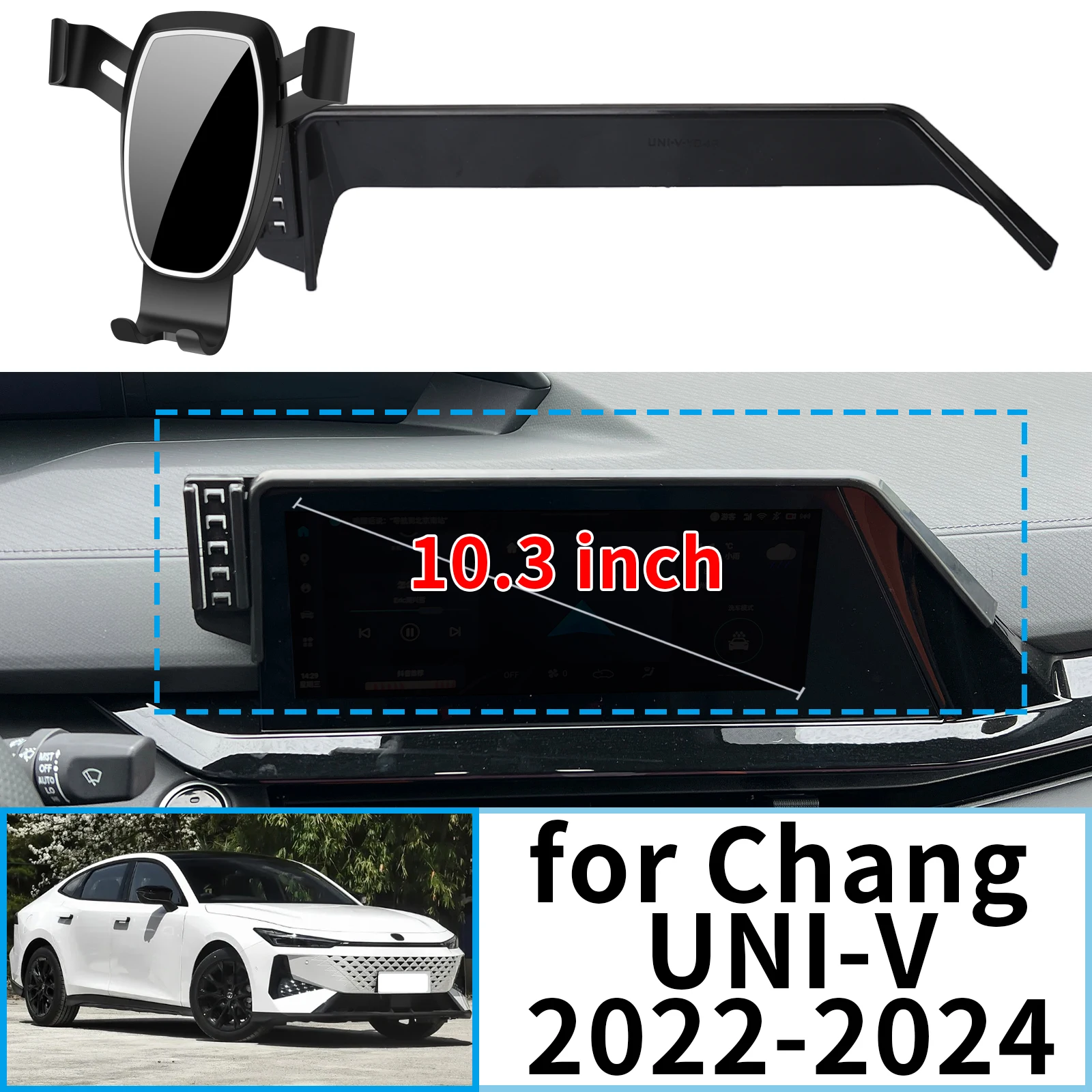 

fit for Chang UNI-V UNIV 2022 2023 2024 Navigation Bracke Screen Base Phone Holder Mount Car ​​accessoires