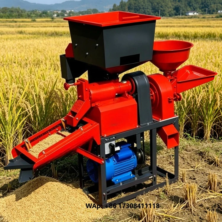 

Cost Effective Combined Rice Mill Reliable Paddy Huller Grain Grinder for Small Scale Farming Business