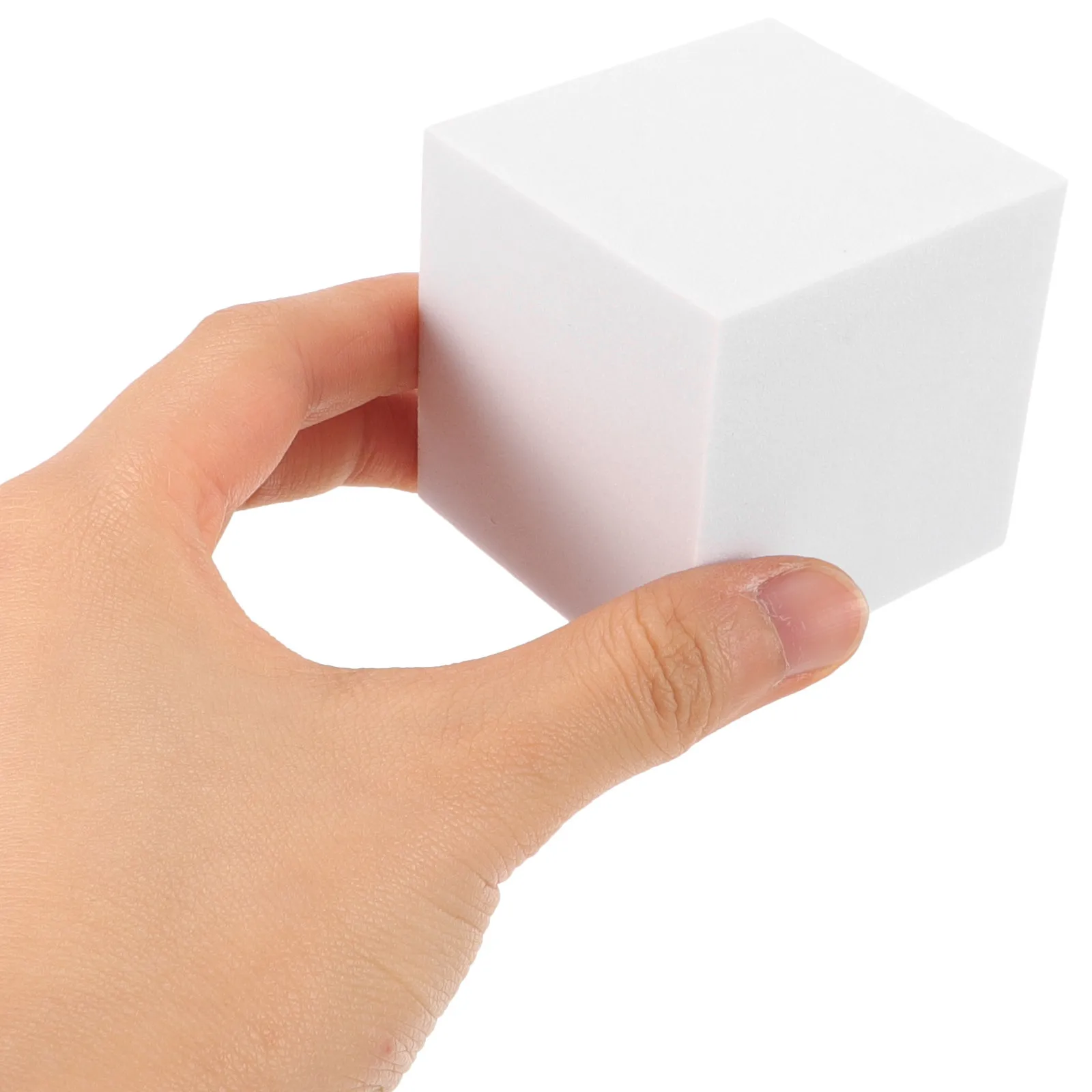 

6Pcs Blank Foam Cubes Large Smooth Craft DIY Decoration Party Wedding Easter Festival Supply Painting Foam Block