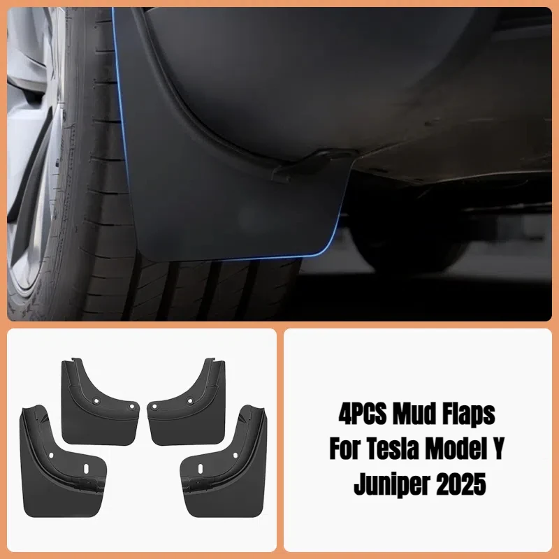 garde-boue-en-caoutchouc-pour-tesla-modele-y-juniper-2025-accessoires-de-garde-boue-conception-originale-protection-anti-neige-et-anti-sable