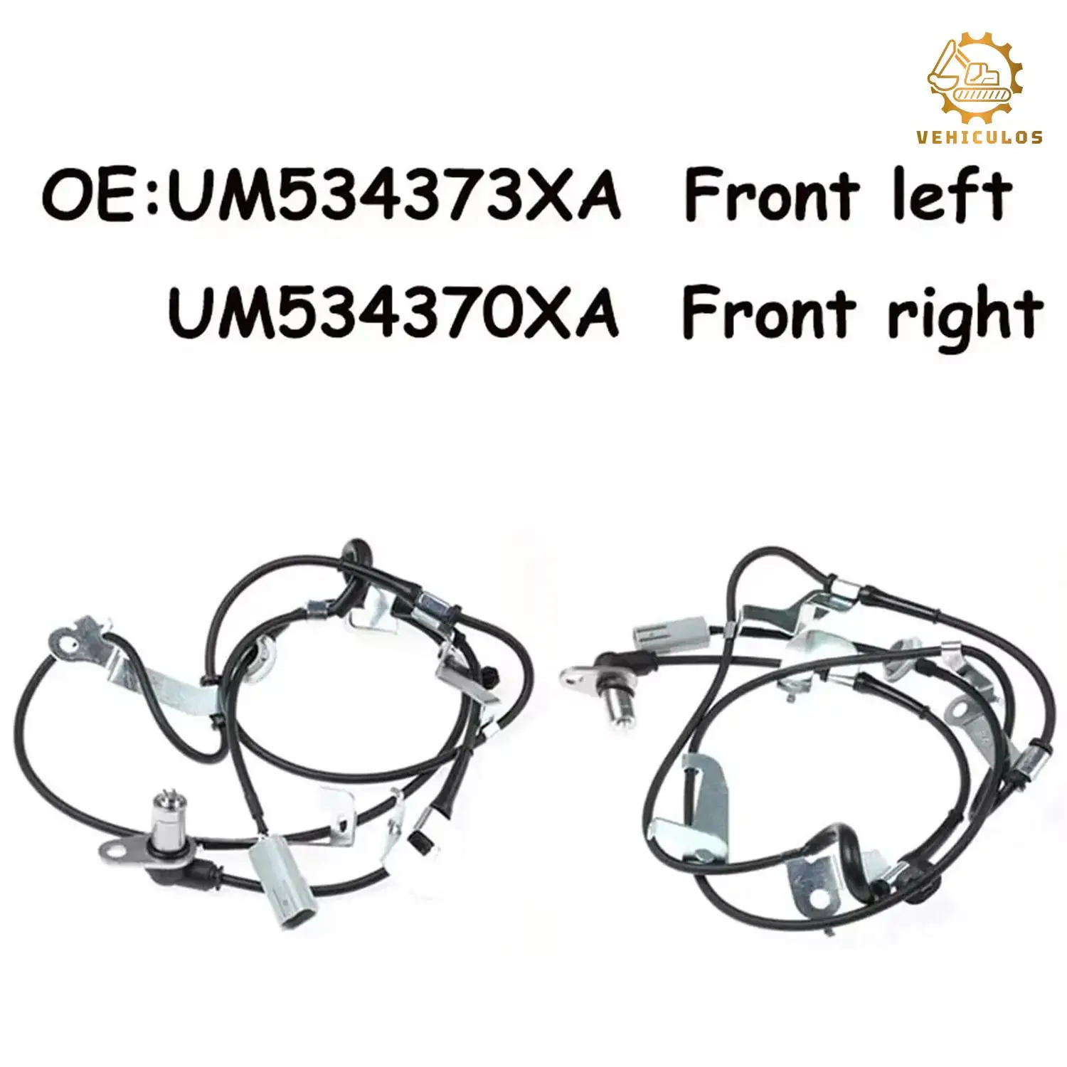 

1 пара передних левых и правых датчиков скорости колеса ABS UM53-43-70XA UM53-43-73XA для Ford Ranger 1990-2016 Mazda B Series