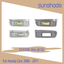 Visiere parasole per Honda Civic 2006 - 2011 senza luci guida sinistra e lato passeggero destro visiere parasole muslim