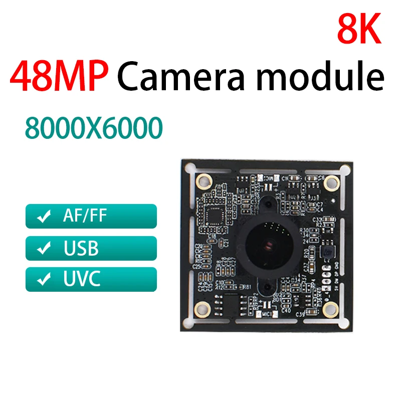 

48MP autofocus USB camera module, industrial camera, medical image analysis, computer live broadcast