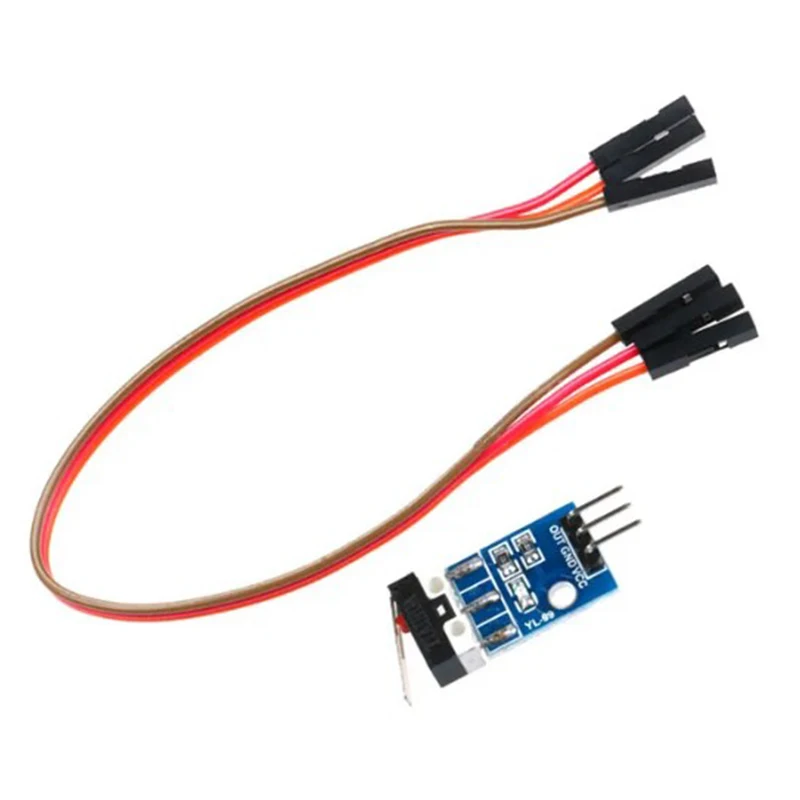 10PCS Car Helicopter Crash Collision Sensor Impact Switch Module Robot Model For Arduino with Dupont Cable