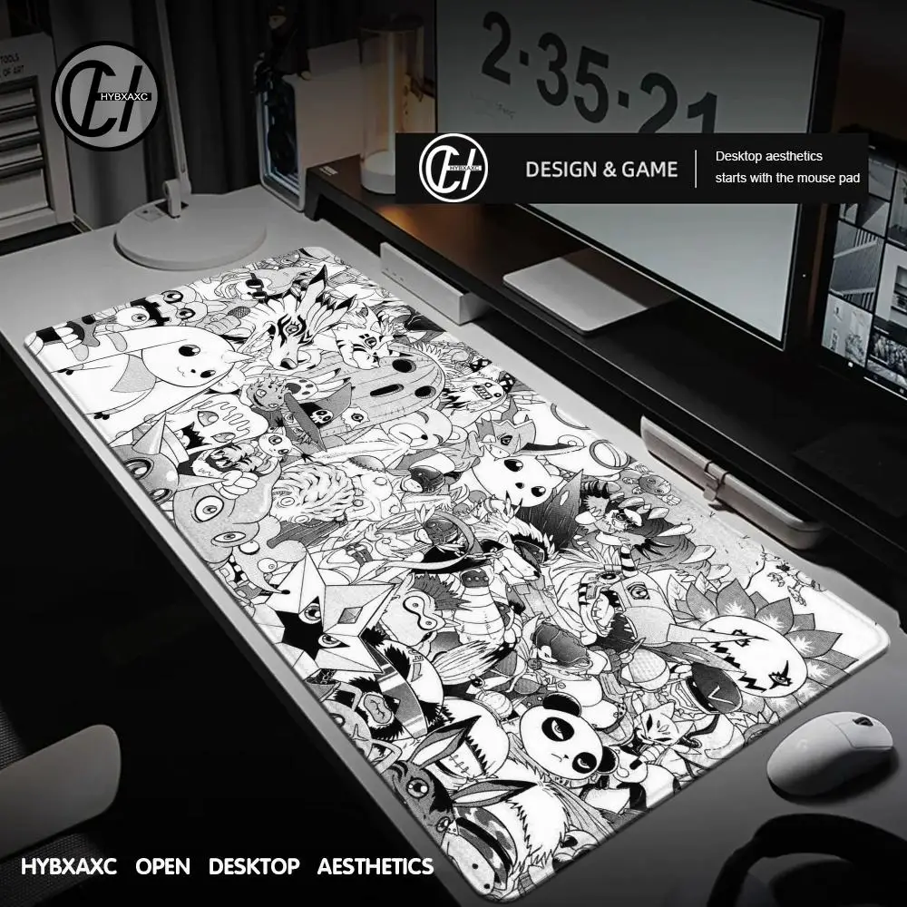 

D-Digimon A-Adventure Anime Mousepad Mousepad New Arrivals Large Gaming Mousepad L XL XXL Gamer Mouse Pad Size For Keyboards Mat