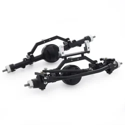 CNC Aluminum Alloy Axle Front and Rear for 1/10 RC Crawler Car RC4WD Gelande II TF2 D90 D110 Yota II