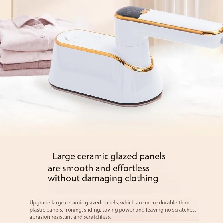 Portable Handheld Steam Hanging Iron Machine Small Power Saving Not Hurt Flashlight Household Travel Iron Dry and Wet Steam Iron