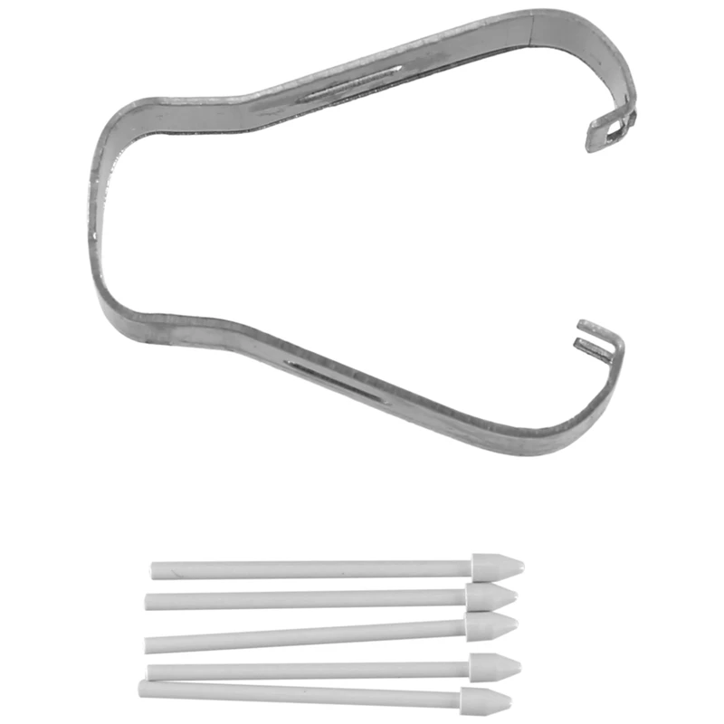 삼성 스타일러스 펜촉 S6 펜촉 S7 리필 N10 부품, S22 펜촉 N20 리필 1 세트, 25 그레이 펜 헤드, 5 클립