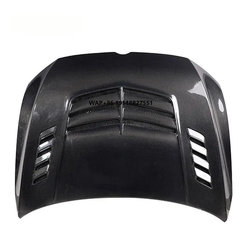 

Langyu New Carbon Fiber Vertical Billet Screw-On Hood for Golf 7 MK7 V Model