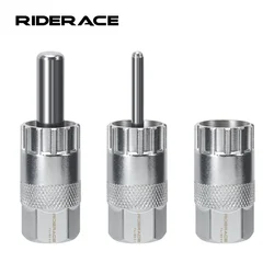 Bicycle Cassette Lockring Removal Tool Carbon Steel MTB Road Bike Cassette Sprocket Sleeve Cassette Flywheel Sprocket Remover