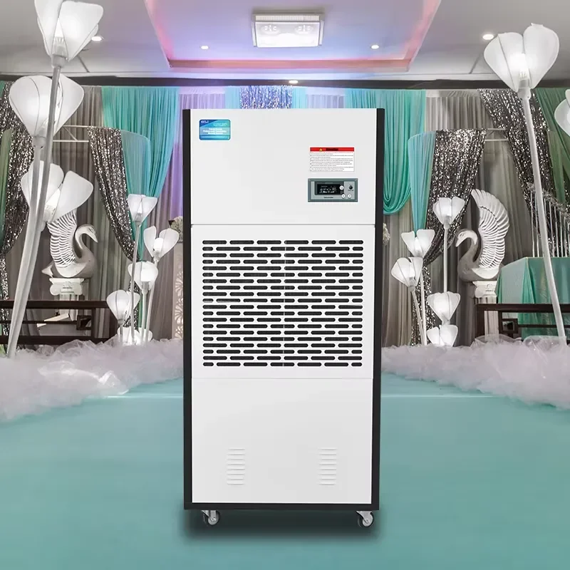 Industrial Dehumidifier Wood Kiln Drying Machine Greenhouse Humidity Control With Pump Anti Moisture For Warehouse Basement