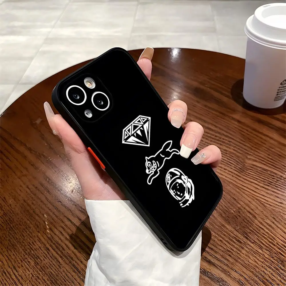Чехол для телефона MINISO-B-BillionaireS для мальчиков и девочек для iphone 16, 15, 14 max 13, 12 mini 11 plus 7, 8, матовая полупрозрачная задняя крышка