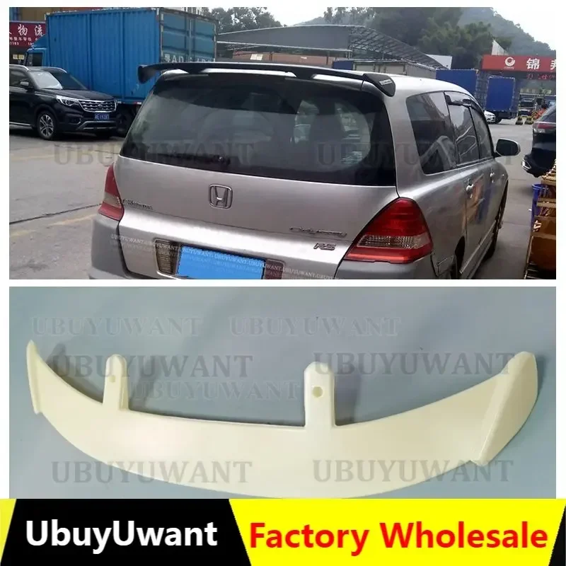 For Honda ODYSSEY  (RB1) Spoiler 2005 2006 2007 2008 2009 Rear Trunk Lip High Quality ABS Plastic Wing Spoiler Car Styling