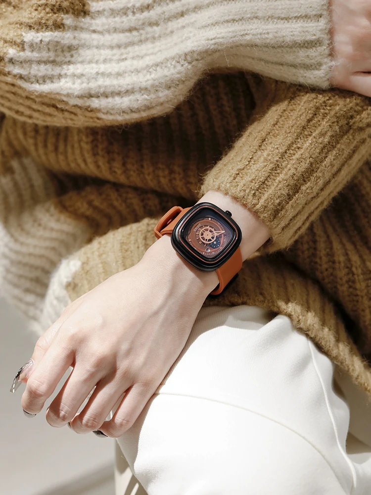 

Original ladies watch, luxury high-end fashion retro square simple temperament, ladies luxury watch, gift for girlfriend