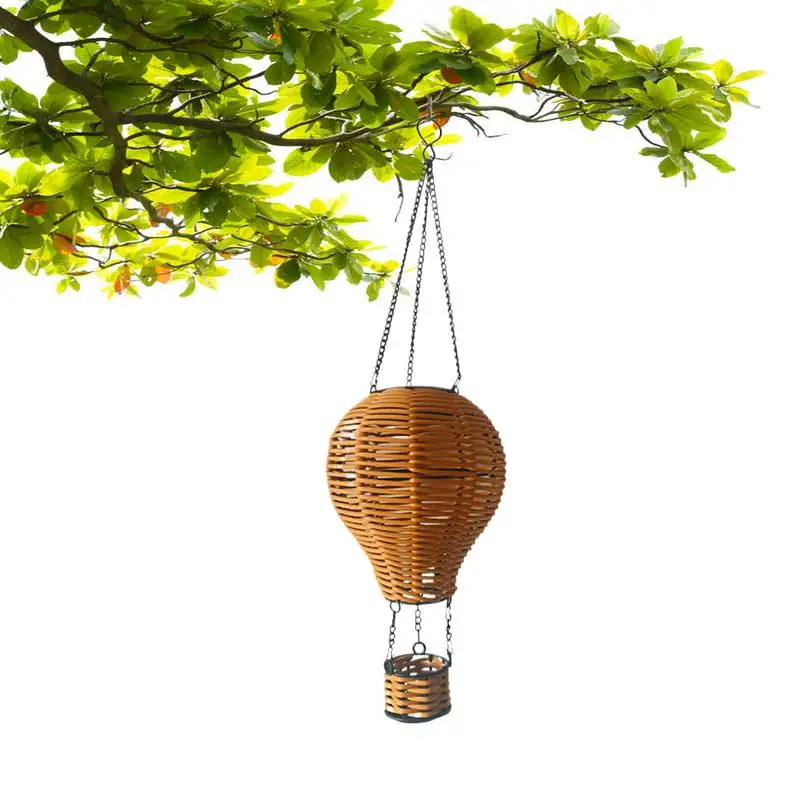 

Solar Outdoor Lantern Outdoor Lanterns For Patio Waterproof Hot Air Balloon Design Weather-Resistant Modern Bright Lamp Hangable