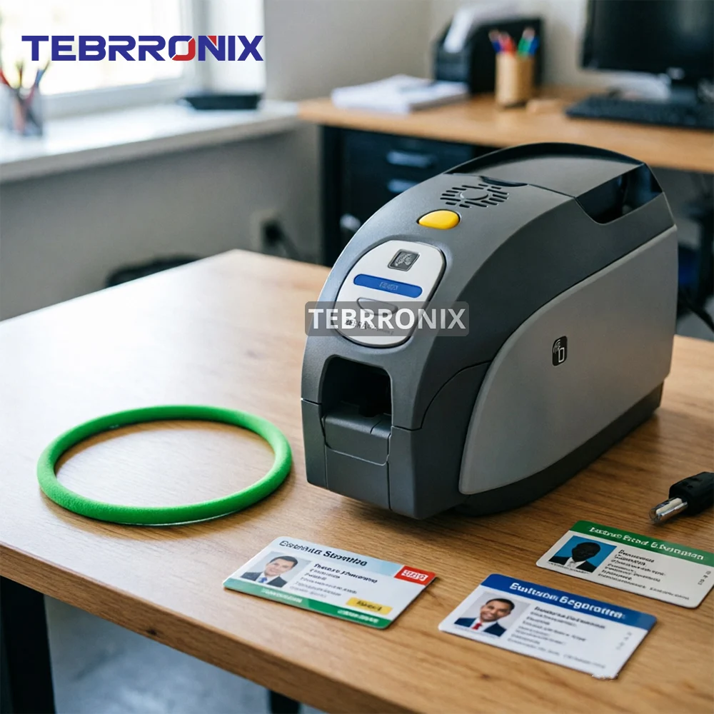 Zebra ZXP3 termal kimlik kartı yazıcı için P1034061-LF yeni şerit