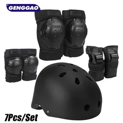 Child & Adults Rider Series Protection Gear Set,Protection for Beginner to Advanced,Helmet,Knee and Elbow Pads with Wrist Guards