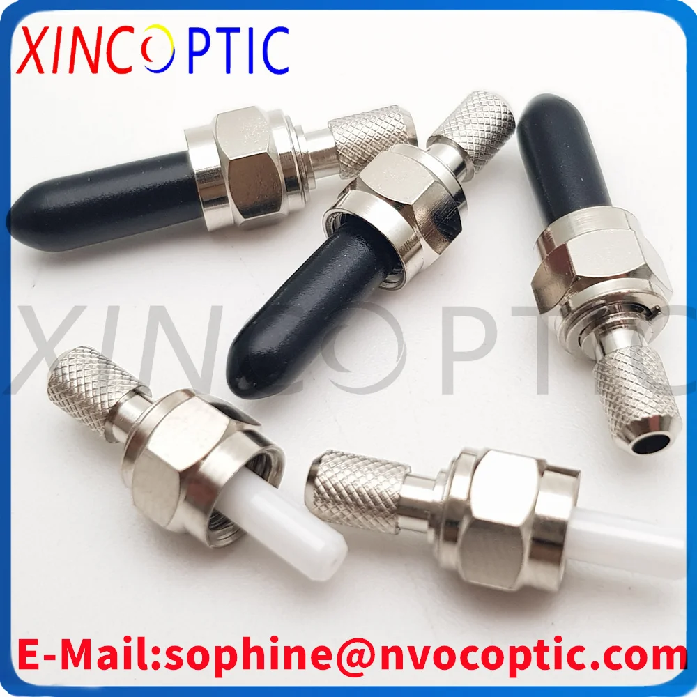 510um-10pcs-sma905-sma-hegaxon-round-fiber-optical-connector-kits-ceramic-metal-ferrule-mm-sma9-mm-inner-diameter-customized