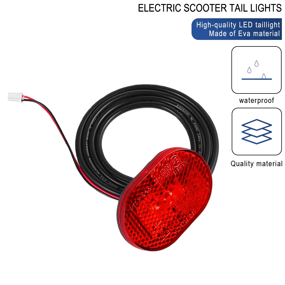 Scooter-Rücklicht, hinterer Kotflügel für Xiaomi Elite Elektroroller, hinterer Schmutzfänger, Rücklichter, Ersatzteile, Zubehör – Detail 2