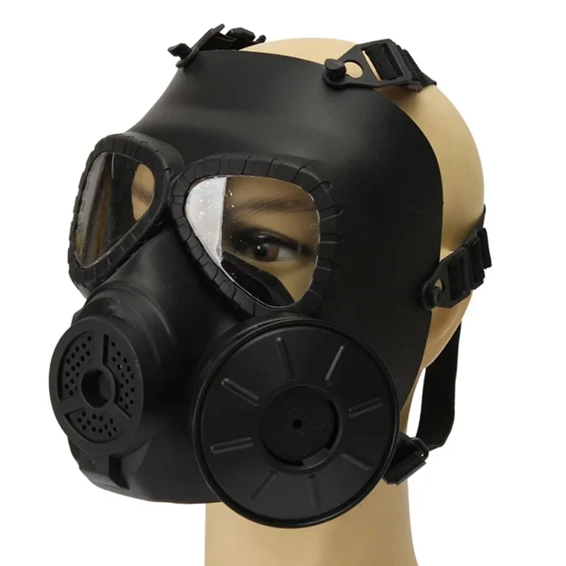 Gas Mask For M04 Tactical Airsoft Full Face Protection Mask For CS Cosplay Costume Halloween Masquerade Adjustable Strap
