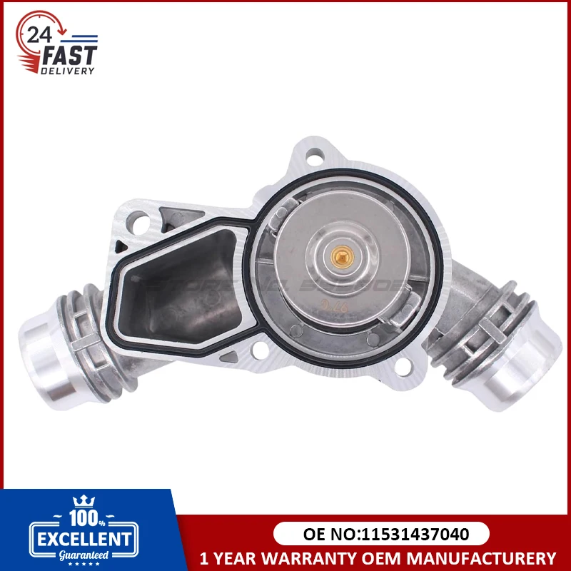 

Thermostat 11531436823 11531437040 11537509227 for BMW 3-5Series X3/X5 Z3/Z4 E46/E39/E53 (1998-2006) M54/M52 Engine Issues