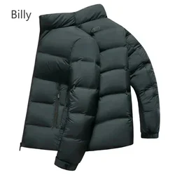 Men's Winter Down Jacket Stand Collar Lightweight Padded Jackets Designer Clothes Men Duck Padding Casual Male Coat