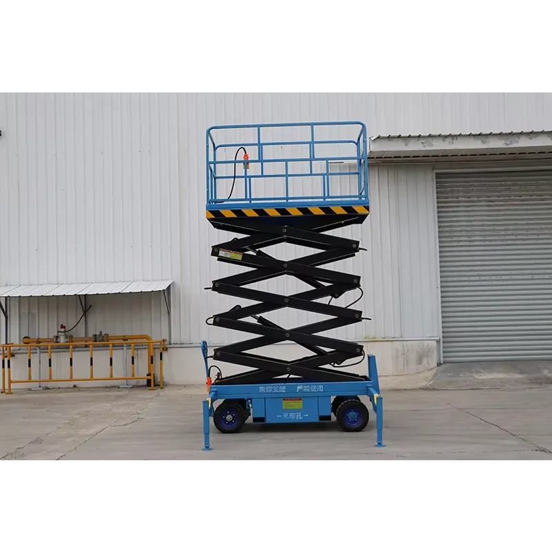 Hot Sale Electric Lifting Platform Scissor Shear Fork Lift Mobile Hydraulic Retractable Lifting Platform Machinery Repair Shops