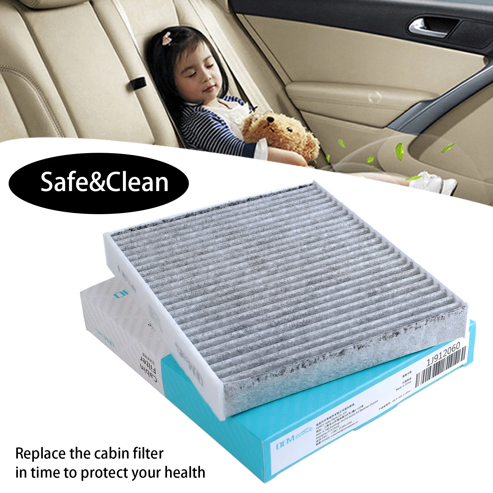 Car Accessories Pollen Cabin Air Filter 87139-58010 87139-0E040 For Toyota Corolla Prius Sienna Camry Lexus ES300h RX350 UX200