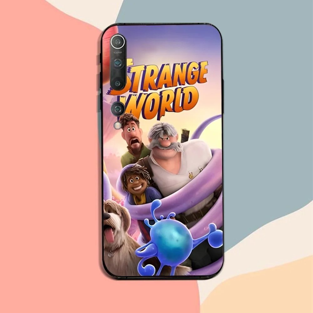 S-Strange W-World Phone Case For Xiaomi 11 Redmi Note 11 5G 8T 9A 9 10T Note8Pro Note9 12SUltra Black Case