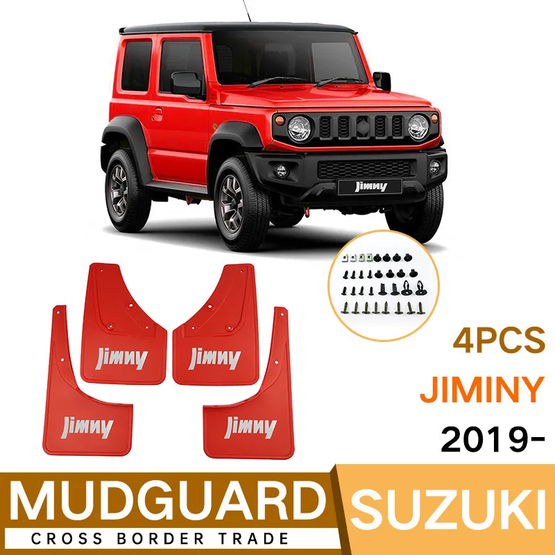 

For Suzuki Jimny 2019-2023 Car Molded Mud Flaps Splash Guards Mudguards Front Rear Styling Front Rear Wheel Accessories