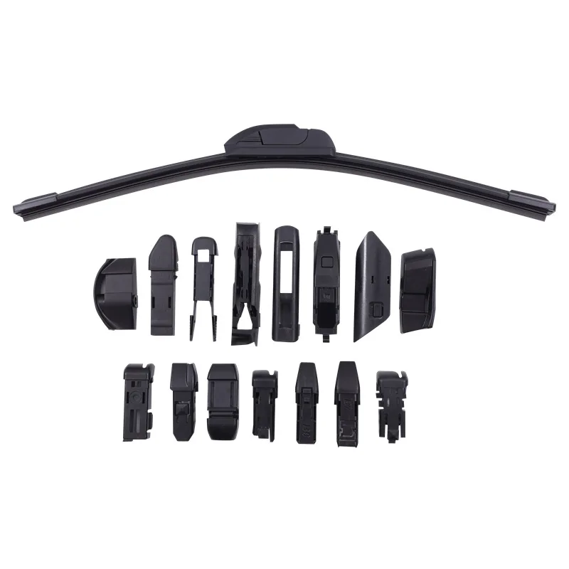 شفرات ممسحة خالية من العظام الجيل الثاني |   12-28 بوصة عالمية - شفرة مطاطية على شكل حرف U |   مسح واضح للسيارات/الأشعة فوق البنفسجية/الشاحنات/RVs