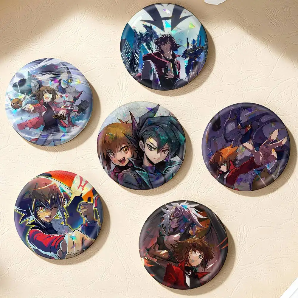 Jaden Yuki Yu-Gi-Oh! GX  75mm 58mm 44mm 25mm Brooch Backpack Hat Pins Accessories Toys Badge