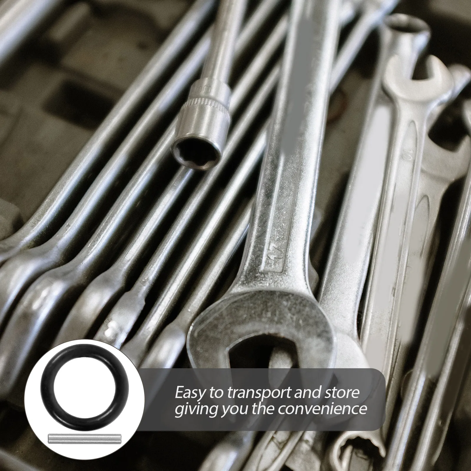 

6 set 6 Sets Electric Friction Ring Wrench Sockets 8-19mm Retaining Rings Pins Socket Spanner Accessories Tool Parts