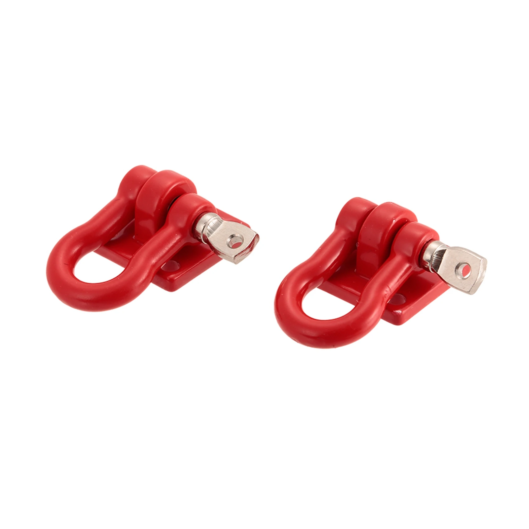 ODIES-2X rc peças de carro metal reboque gancho reboque corrente manilha suporte para traxxas trx4 axial scx10 wraith d90 tamiya