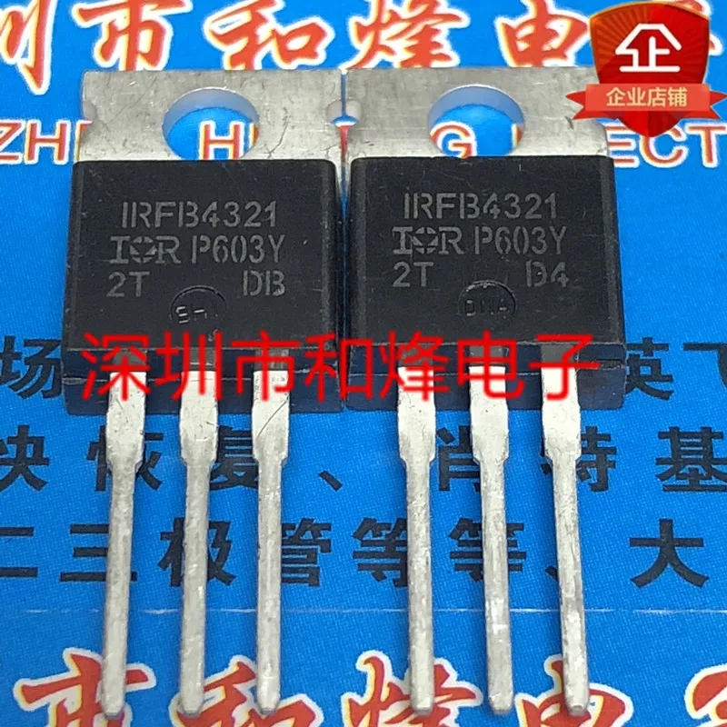 5PCS-10PCS IRFB4321 IRFB4321PBF  TO-220 150V 83A  ORIGINAL ON STOCK