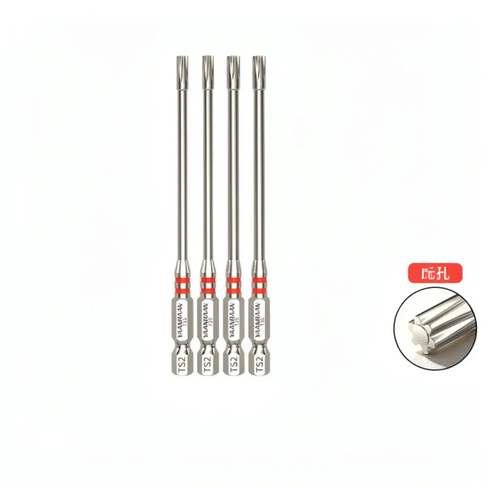 For Yanran Professional Torx Bit Magnetic Anti Slip High Hardness Power Drill Attachment Heavy Duty Repair Tools