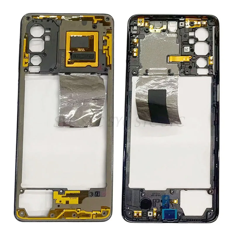 Middle Frame Center Chassis Cover Housing For Samsung M52 5G M526 Phone LCD Frame Repair Parts