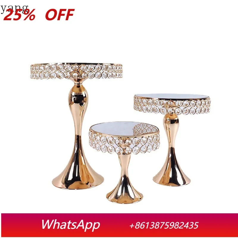 

CX Crystal Dessert Table Display Rack Wedding Ornament Dessert Pastry Tray
