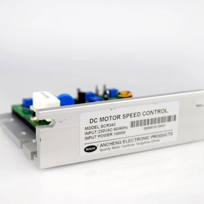 

DC Brushed Motor Speed Controller SCR340 KBIC 230VAC 6A High Power Lathe Speed Controller Controller