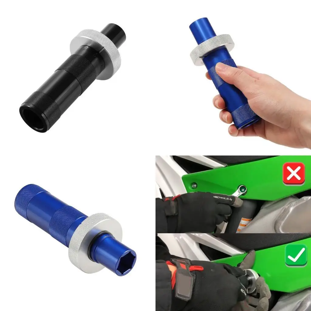 

Motocross Shock High Comp Adjuster Aluminum Rear Suspension Adjustment Tool D7YA