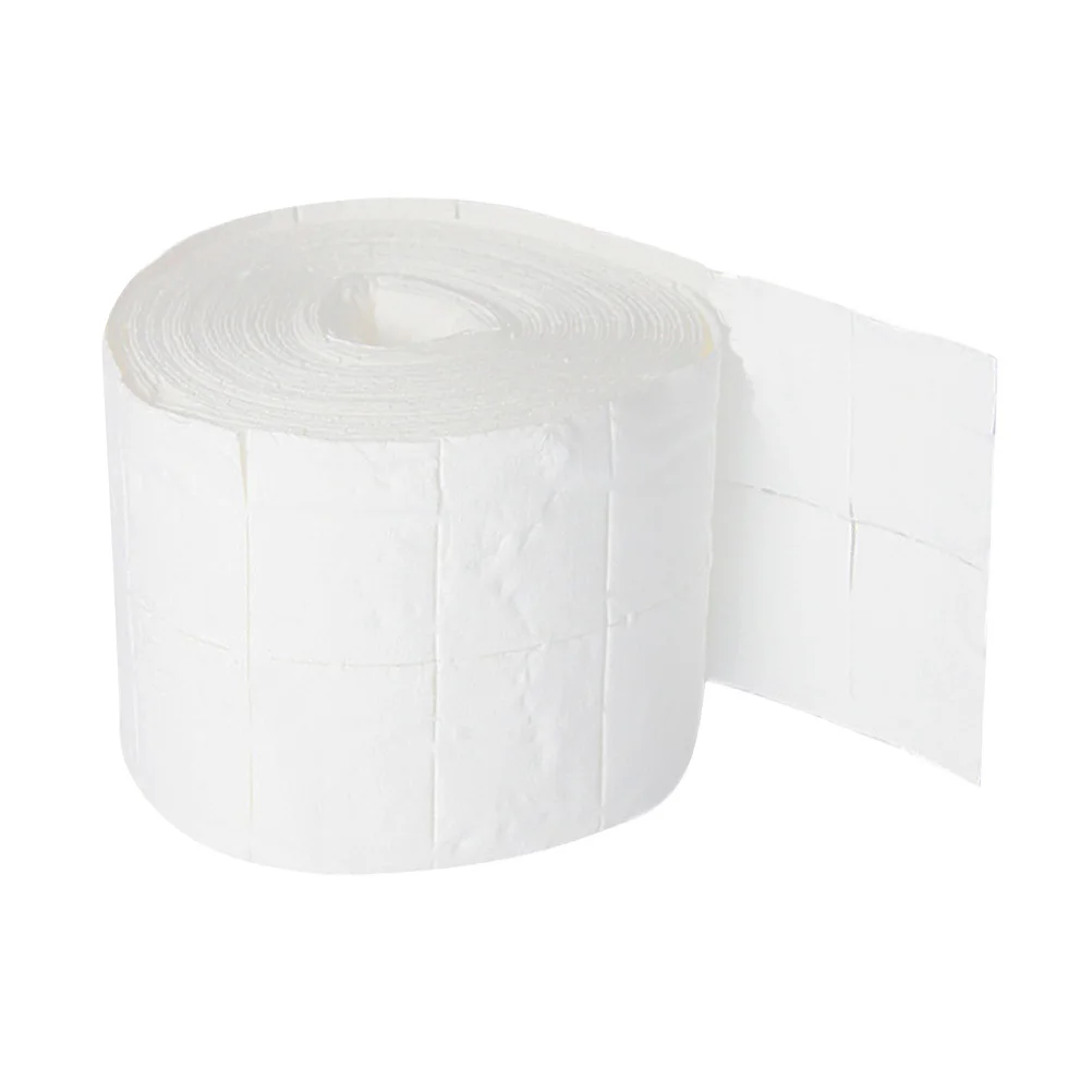 

2pcs 2 Rolls Disposable Nail Wipes Soft Absorbent Sanitary For Manicure Pedicure Nail Polish Remover Towels Unloading Tools Gel