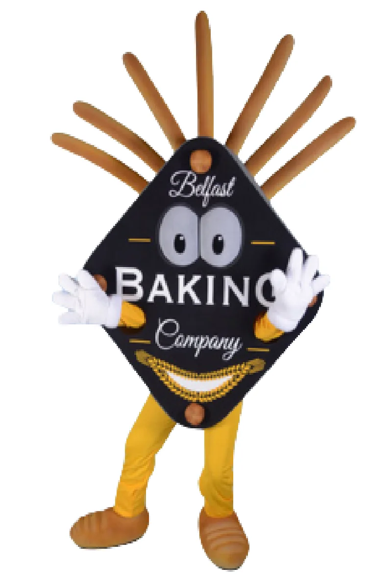 Logo Belfast Bread mascot costume custom fancy costume anime cosplay kit mascotte theme fancy dress carnival costume b0581