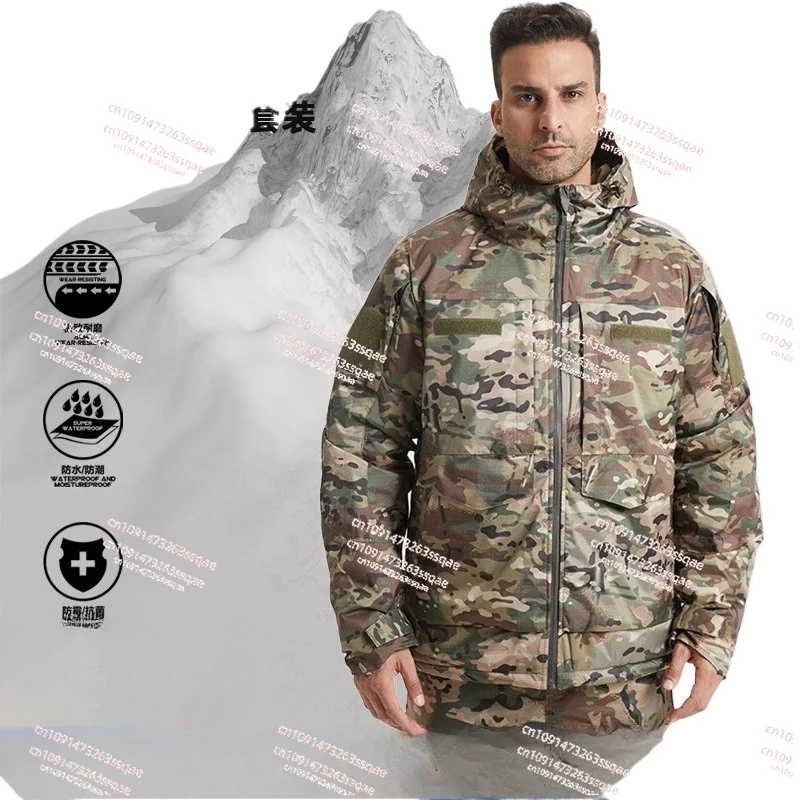 

Men's winter waterproof insulation camouflage Hudson jacket fishing hunting Jacket