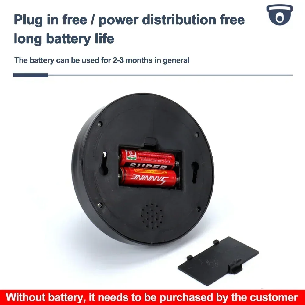 Dome CCTV Surveillance Security System, Câmera Manequim, LED, Piscando, Simulação, Monitor assaltante, Impermeável, Exterior