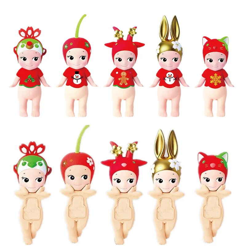 Sunnys Angels عيد الميلاد العد التنازلي التقويم صندوق أعمى شخصيات أنيمي الكرتون لطيف لعب الأطفال عيد الميلاد هدية عيد ميلاد #6