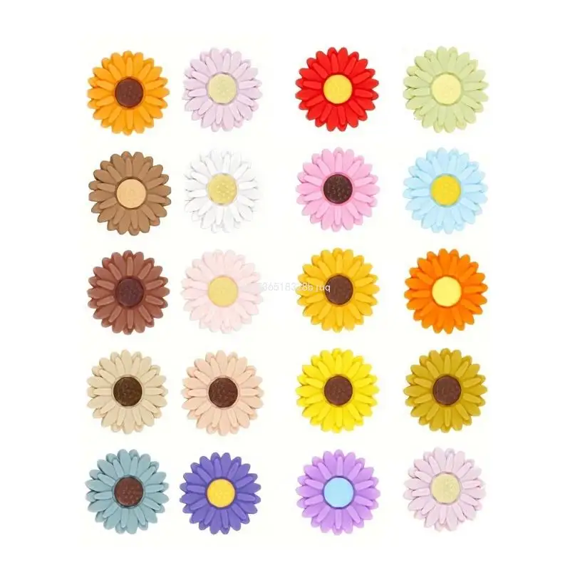 

20Pcs Round Silicone Beads for Necklaces Bracelets Stylish Jewelry Making Crafts Dropship