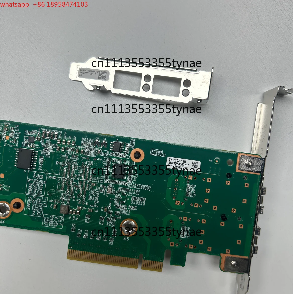 Dual Port 10G SFP PCIe Fiber Optic Ethernet Adapter, 10 Gigabit Server Network Card